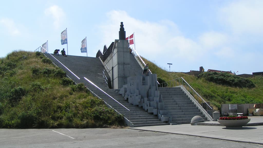Trappen (Treppe zw der Stadt und dem Hafen)