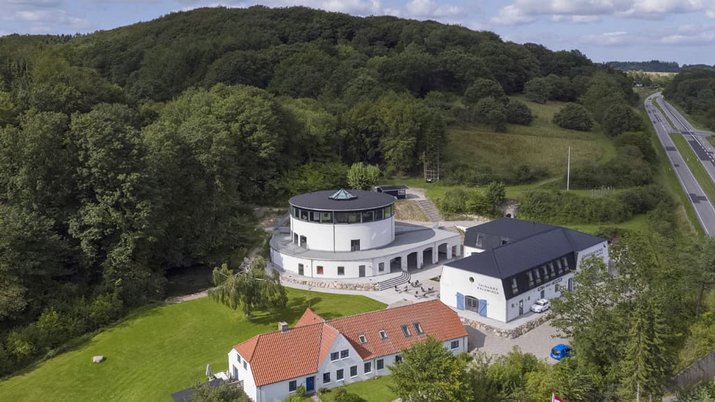 Rebildcenter mit den Thingbæk Kalkgruben