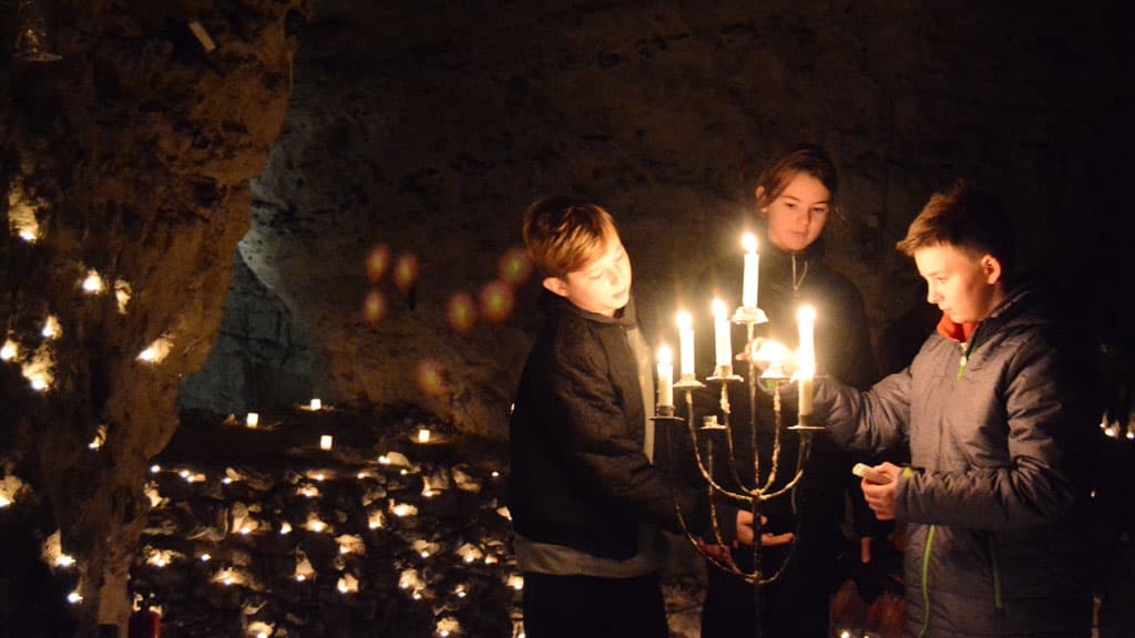 Rebildcenter mit den Thingbæk Kalkgruben