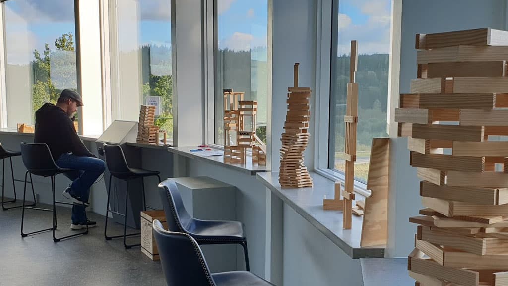 Rebildcenter mit den Thingbæk Kalkgruben