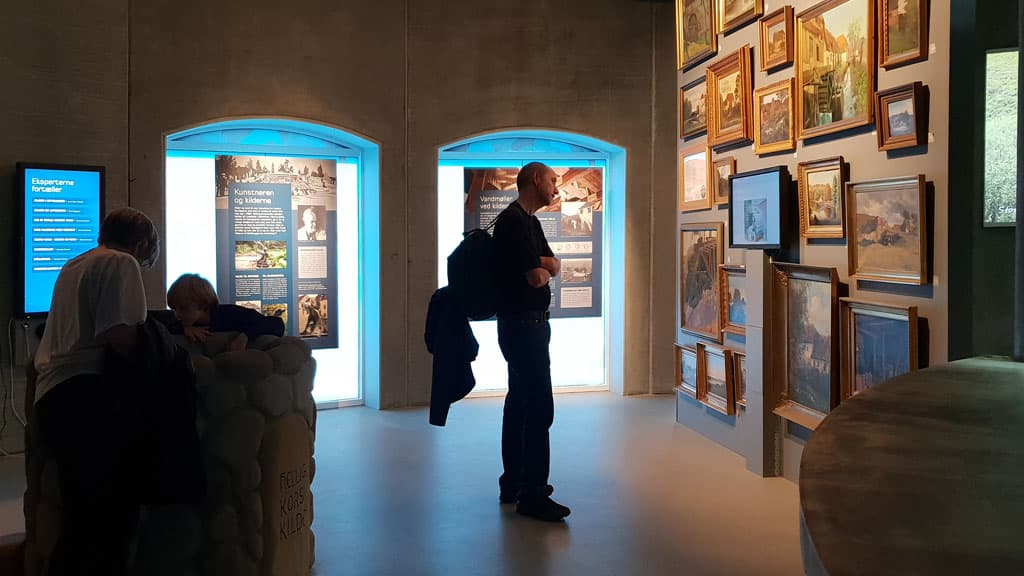 Rebildcenter mit den Thingbæk Kalkgruben