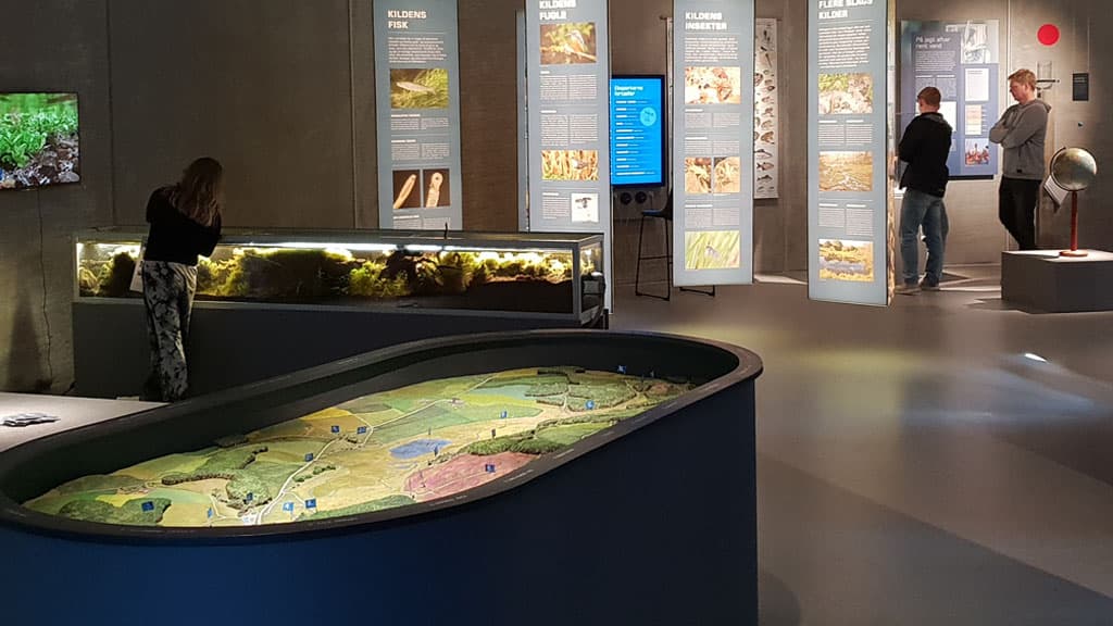 Rebildcenter mit den Thingbæk Kalkgruben