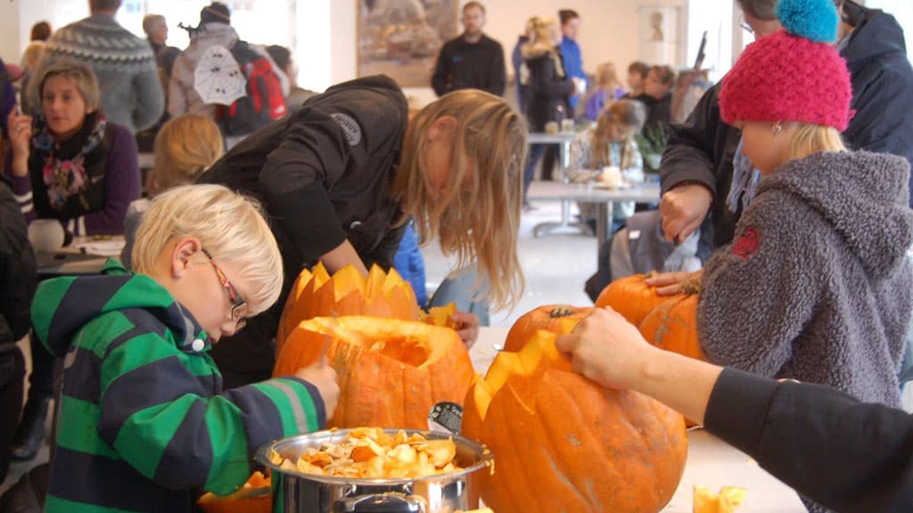 Rebildcenter mit den Thingbæk Kalkgruben