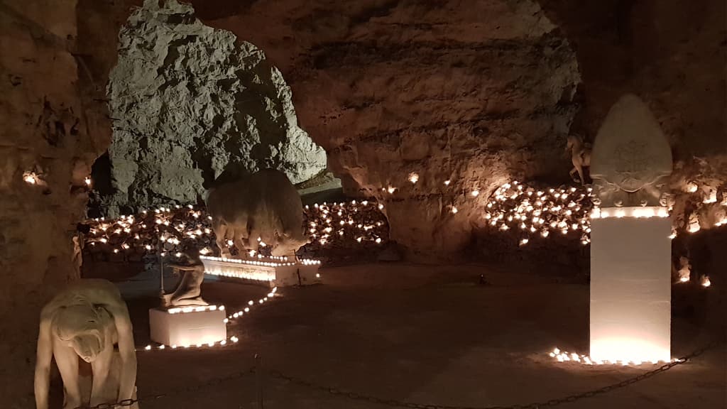 Rebildcenter mit den Thingbæk Kalkgruben