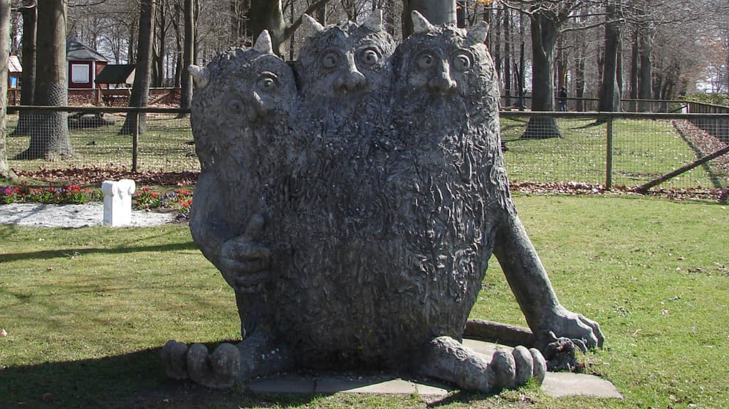 Troldeparken in Vejen und "Die singenden Steine"