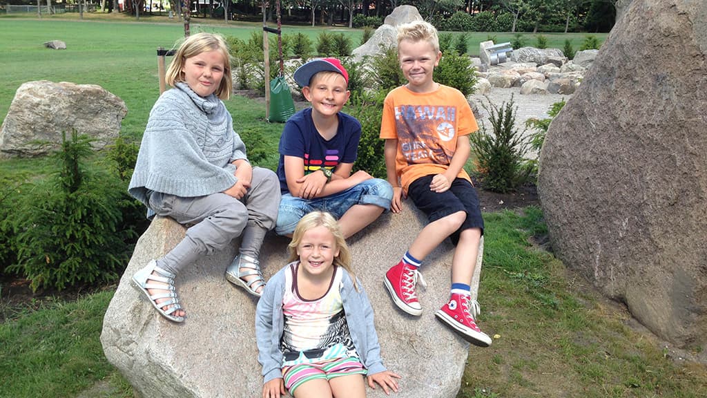 Troldeparken in Vejen und "Die singenden Steine"