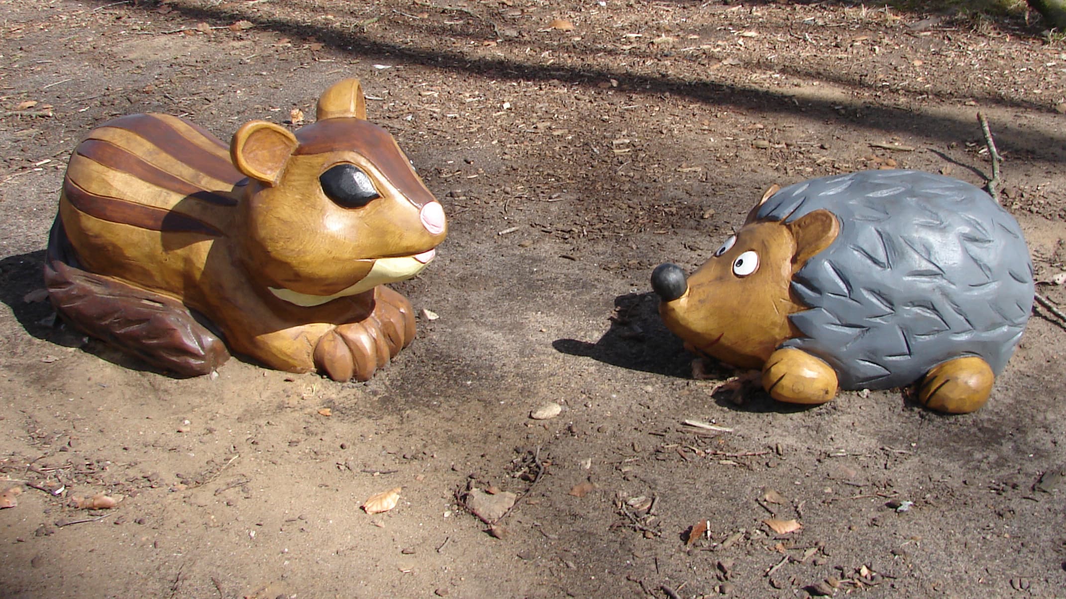 Troldeparken in Vejen und "Die singenden Steine"