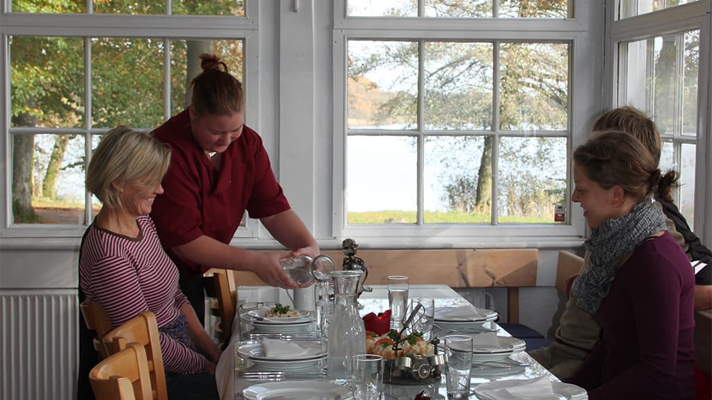 Café an der Burganlage Jels Voldsted