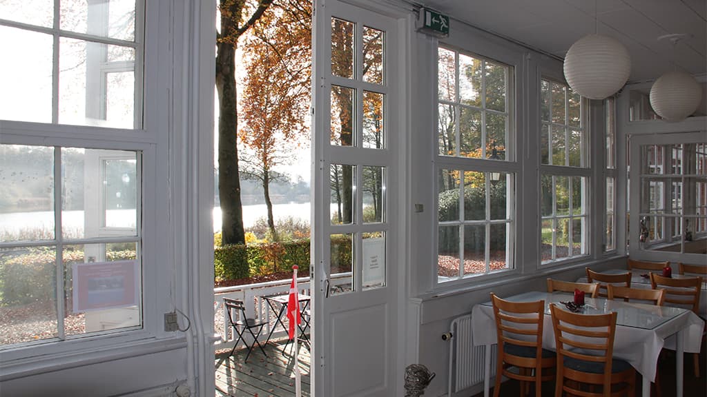 Café an der Burganlage Jels Voldsted