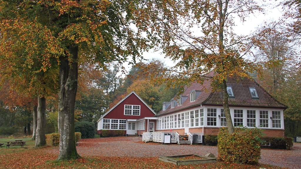 Café an der Burganlage Jels Voldsted