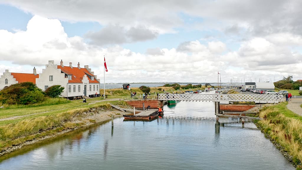 Muschelstadt, Løgstørs Geschichte