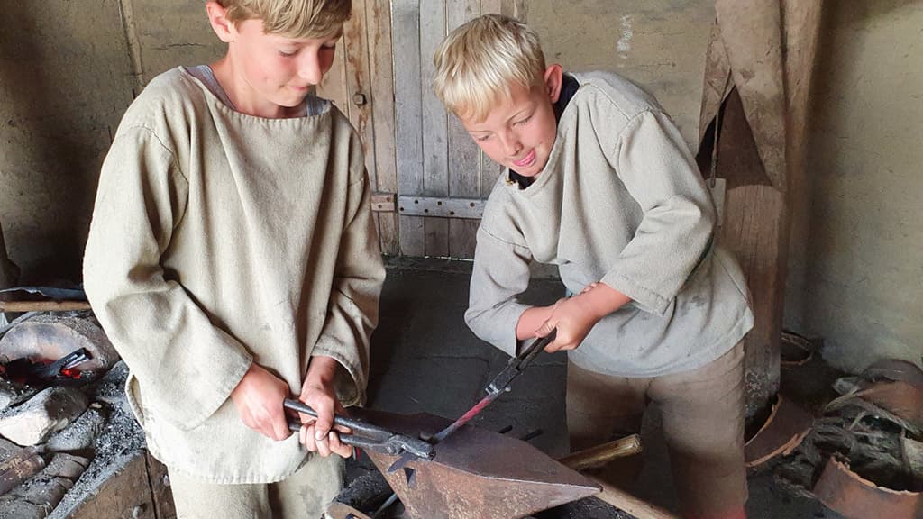 Hvolris Eisenzeitdorf